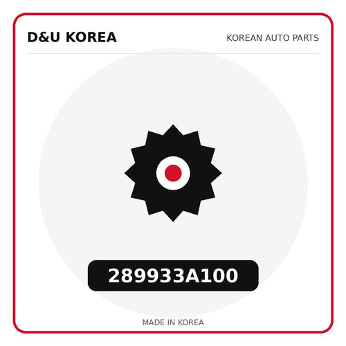 Genuine Mobis 289933A100  for Korean vehicles | D&U Korea