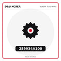 Genuine Mobis 289934A100  for Korean vehicles | D&U Korea