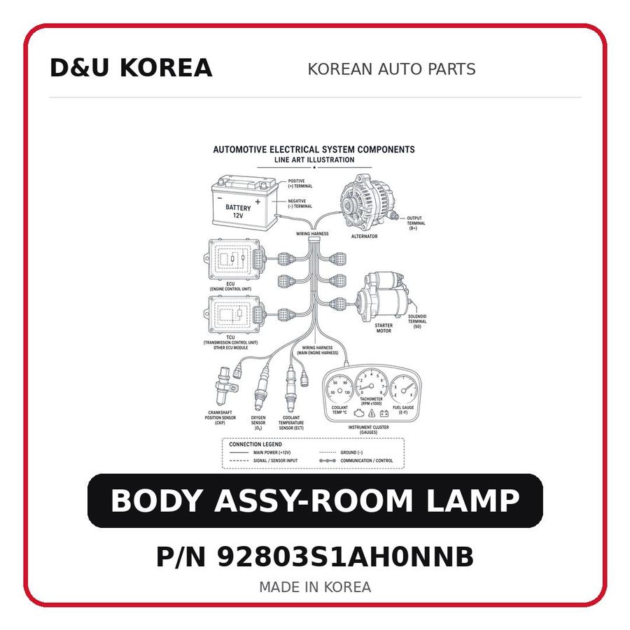 BODY ASSY-ROOM LAMP