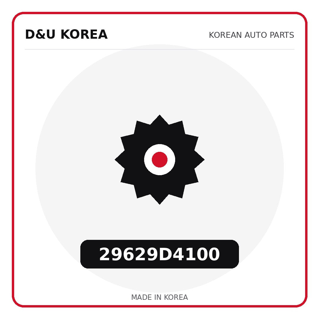 Genuine Mobis 29629D4100  for Korean vehicles | D&U Korea