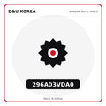 Genuine Mobis 296A03VDA0  for Korean vehicles | D&U Korea