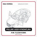 PILLAR ASSY-FRONT,RH