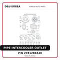 PIPE-INTERCOOLER OUTLET