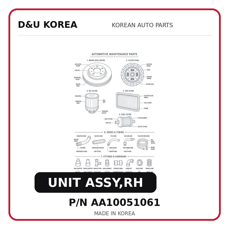 UNIT ASSY,RH