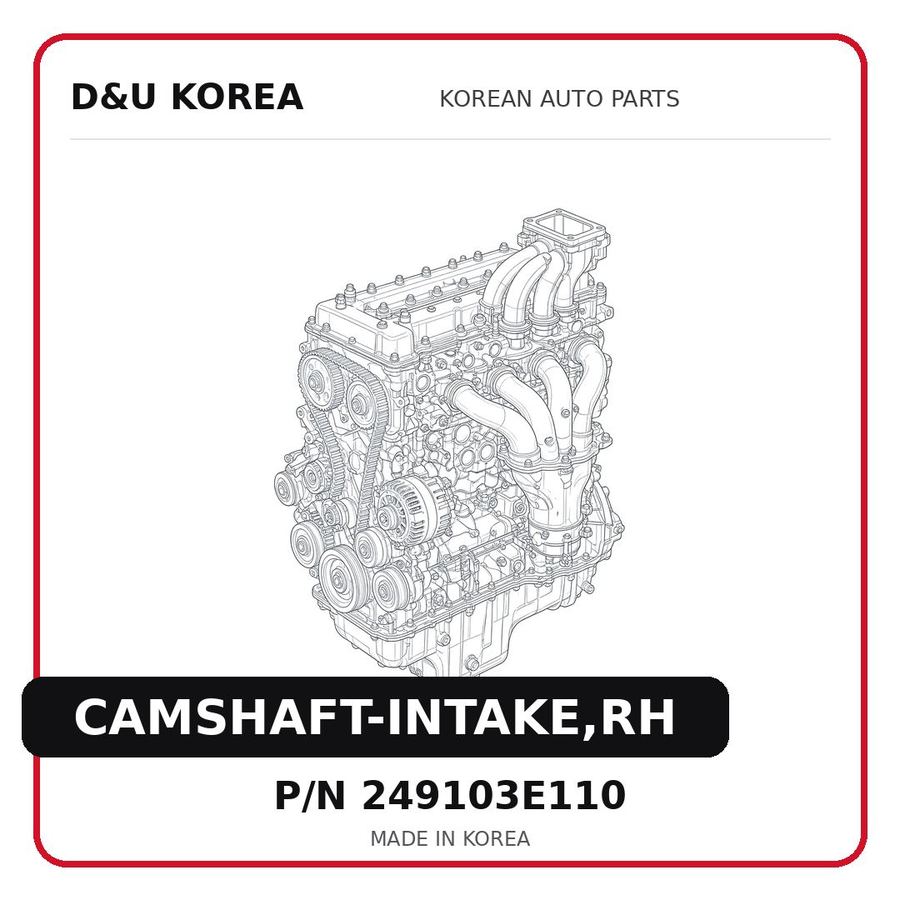 CAMSHAFT-INTAKE,RH