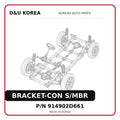 BRACKET-CON S/MBR