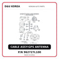 CABLE ASSY-GPS ANTENNA