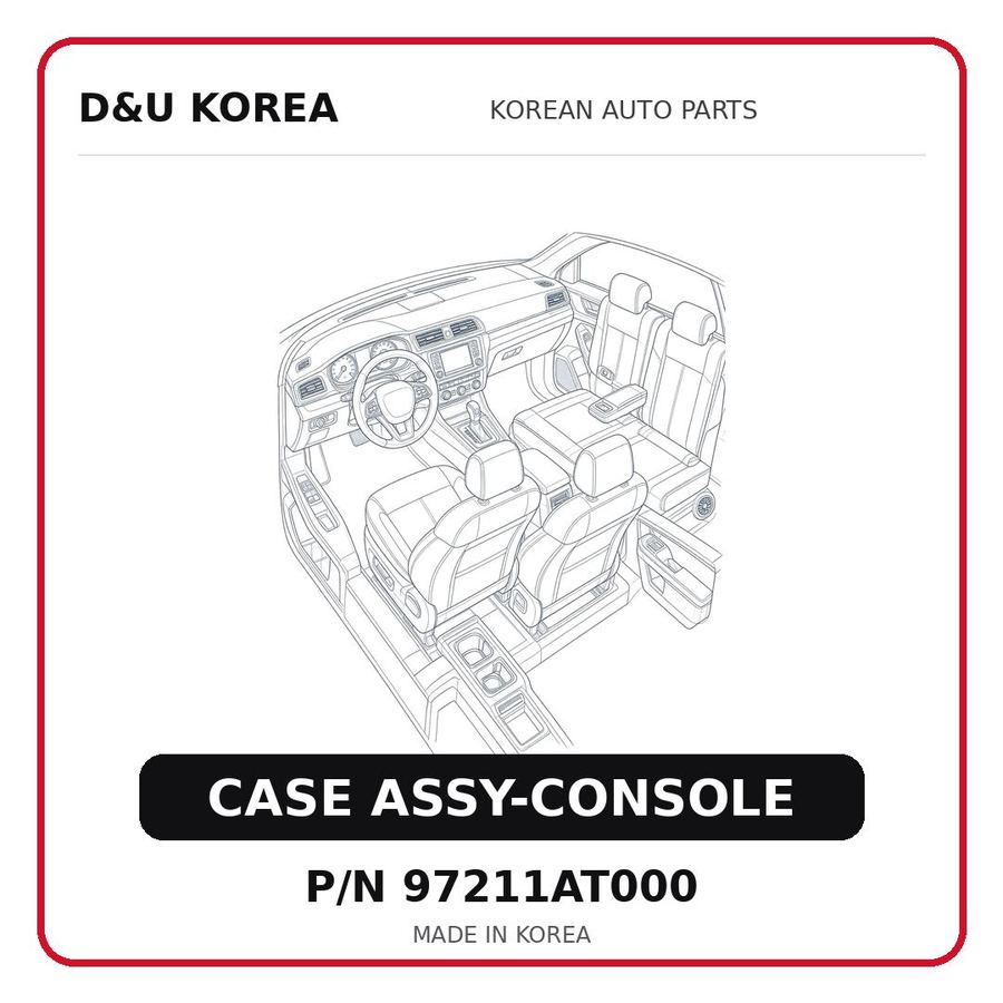 CASE ASSY-CONSOLE
