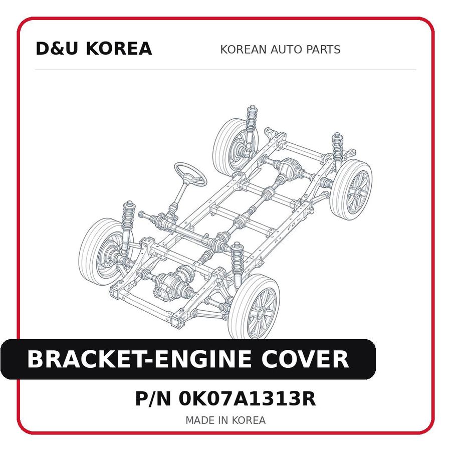 BRACKET-ENGINE COVER