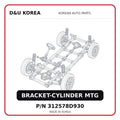 BRACKET-CYLINDER MTG
