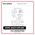 PIPE ASSY-CPF,RR