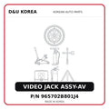 VIDEO JACK ASSY-AV