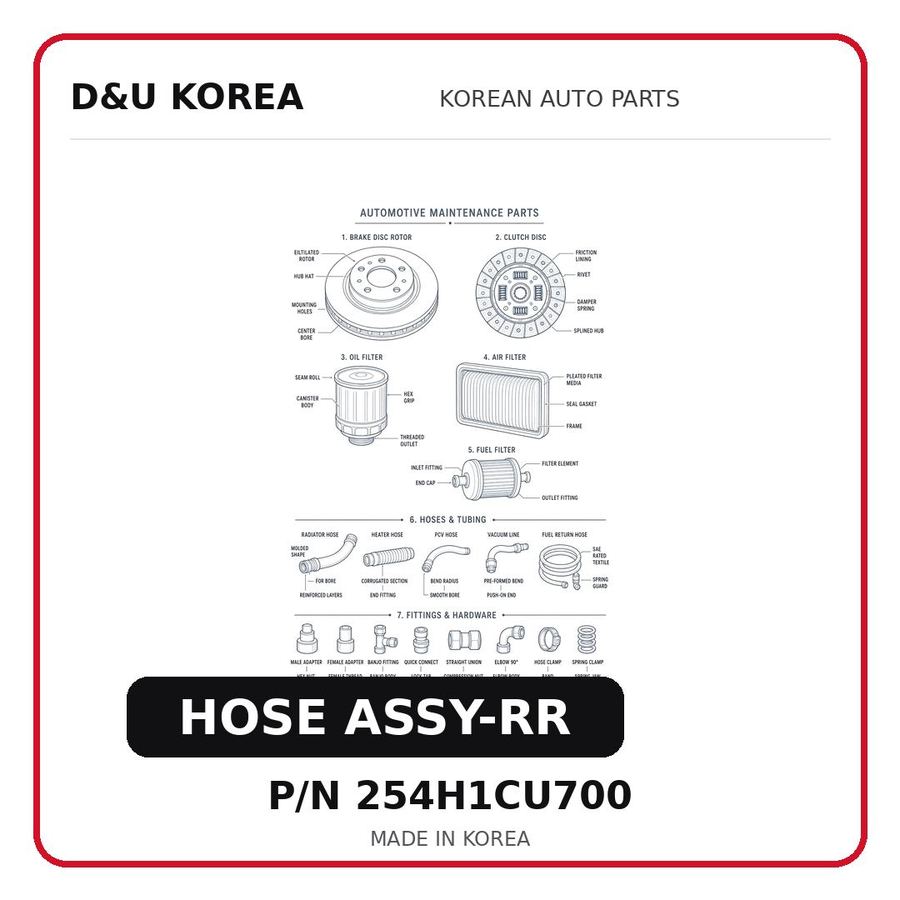 HOSE ASSY-RR