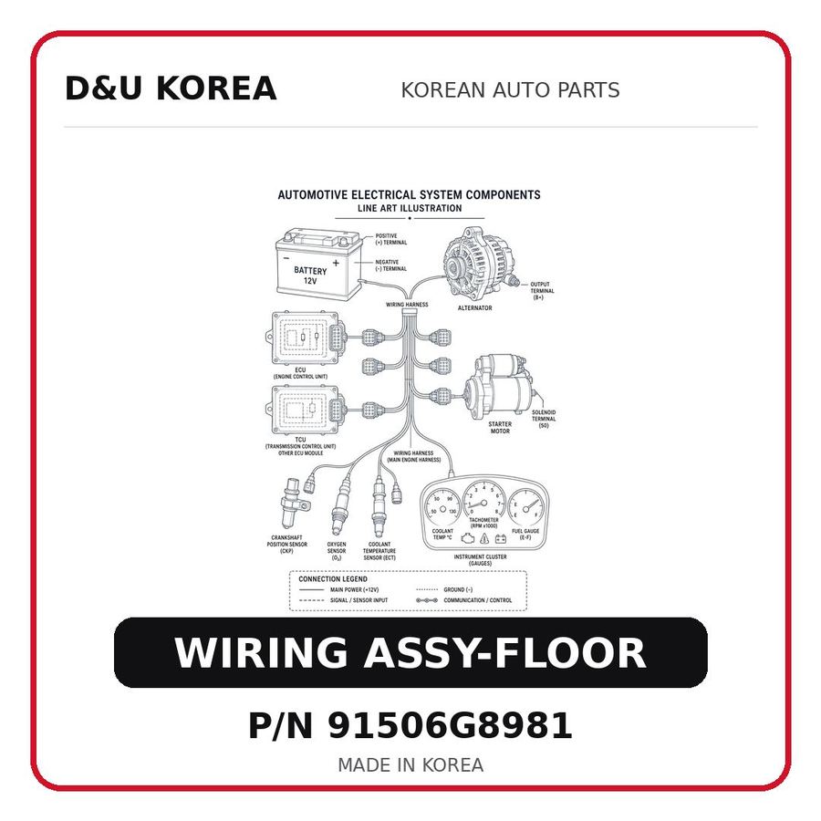 WIRING ASSY-FLOOR