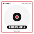 Genuine Mobis 2K2N36845296  for Korean vehicles | D&U Korea