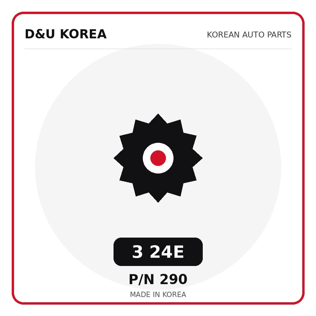 Genuine Mobis 3 24E 290 for Korean vehicles | D&U Korea
