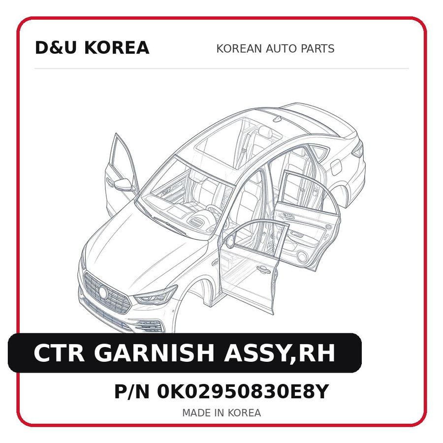 CTR GARNISH ASSY,RH