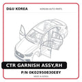 CTR GARNISH ASSY,RH