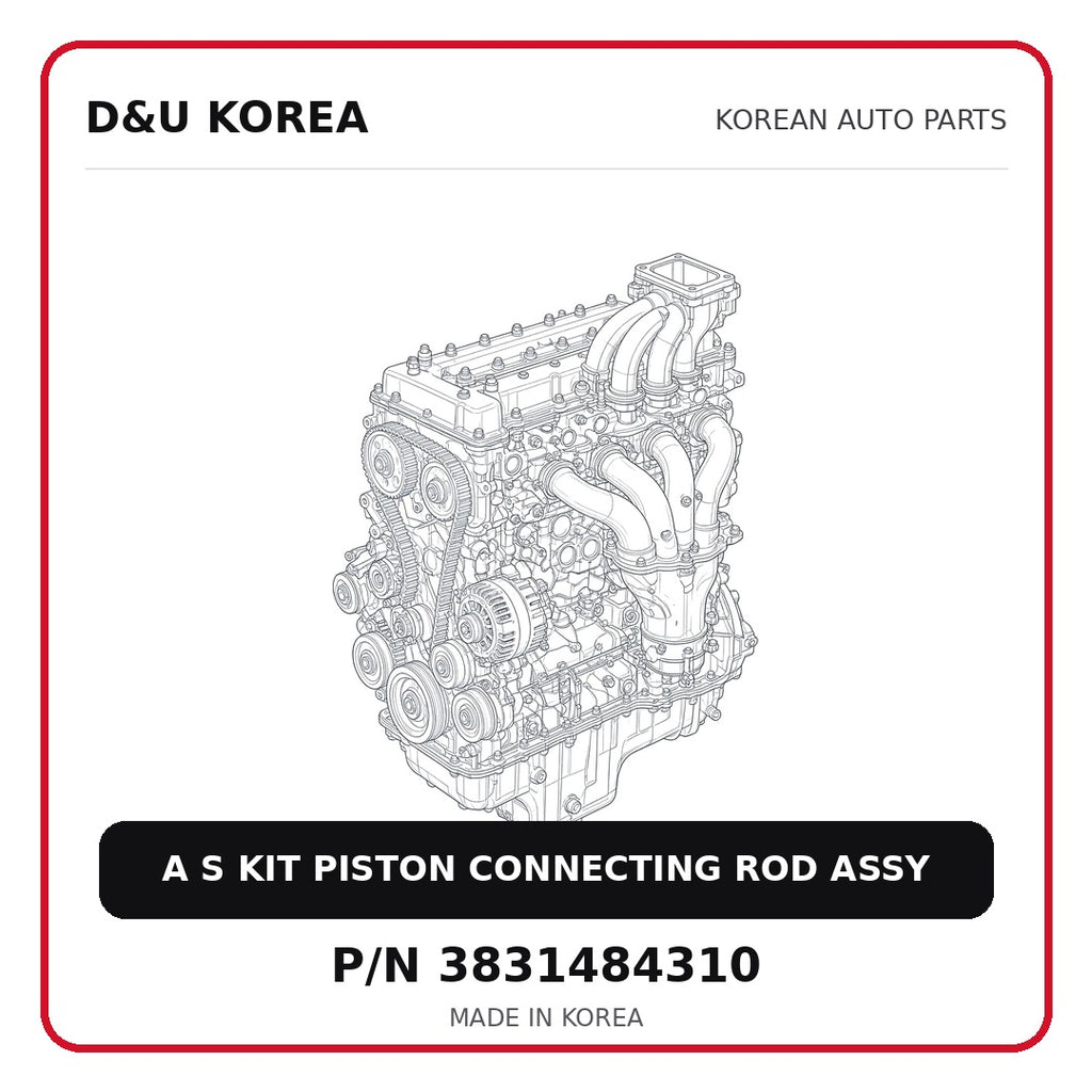 A/S KIT-PISTON & CONNECTING ROD ASSY