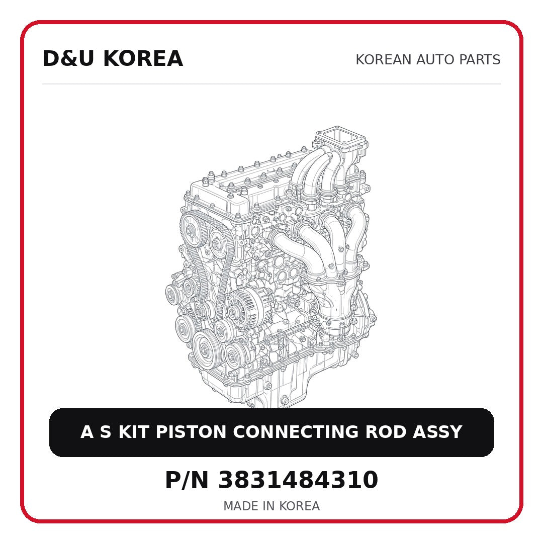 A/S KIT-PISTON & CONNECTING ROD ASSY