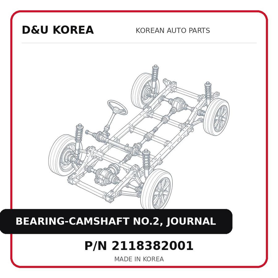 BEARING-CAMSHAFT NO.2, JOURNAL