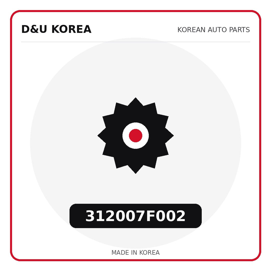 Genuine Mobis 312007F002  for Korean vehicles | D&U Korea