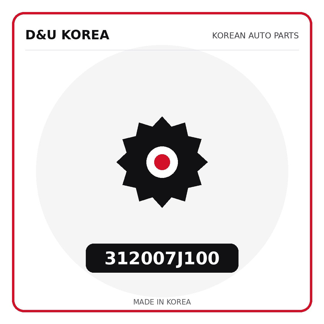 Genuine Mobis 312007J100  for Korean vehicles | D&U Korea