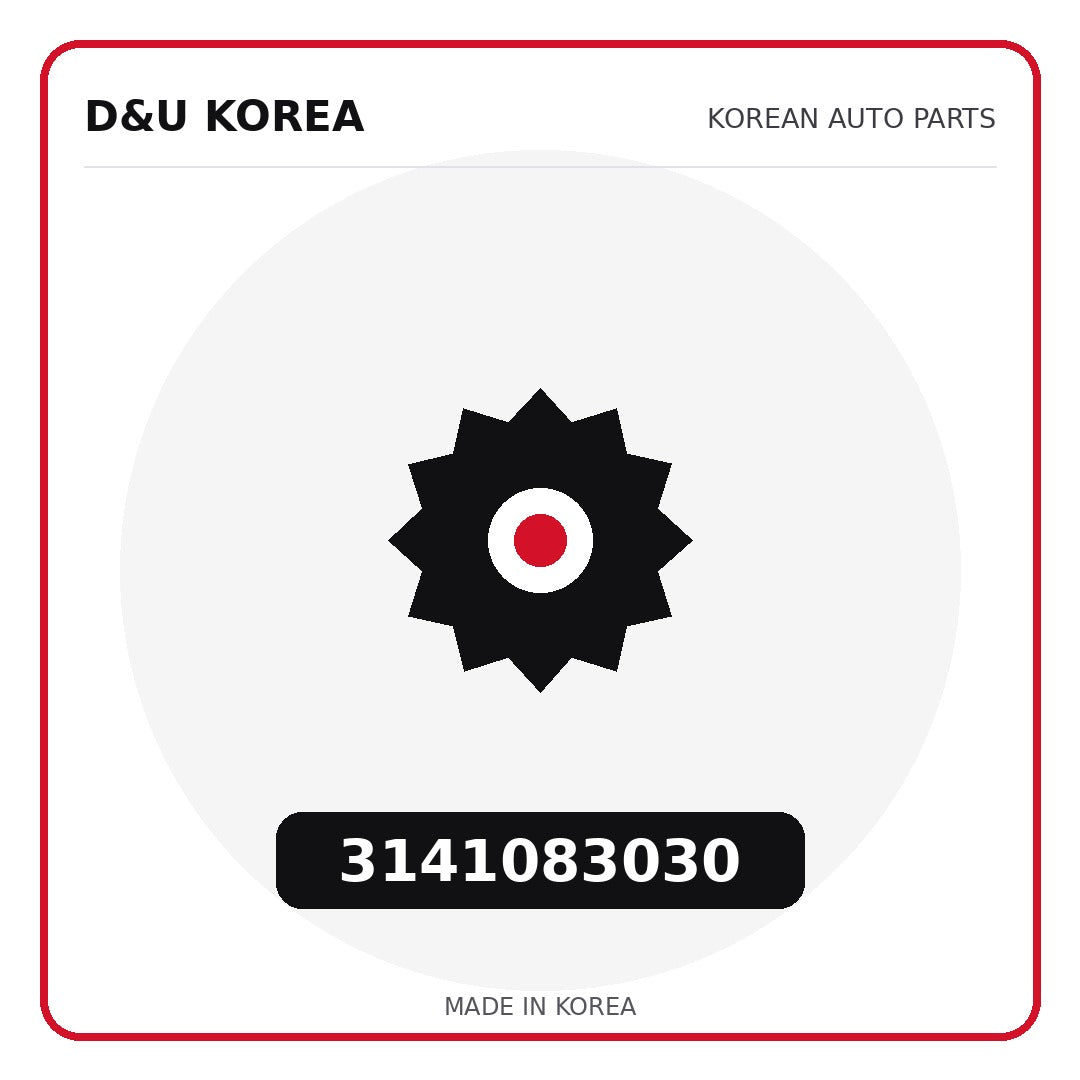 Genuine Mobis 3141083030  for Korean vehicles | D&U Korea