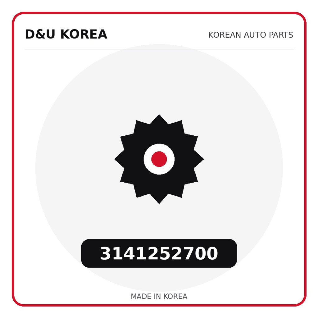 Genuine Mobis 3141252700  for Korean vehicles | D&U Korea