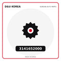Genuine Mobis 3141652000  for Korean vehicles | D&U Korea