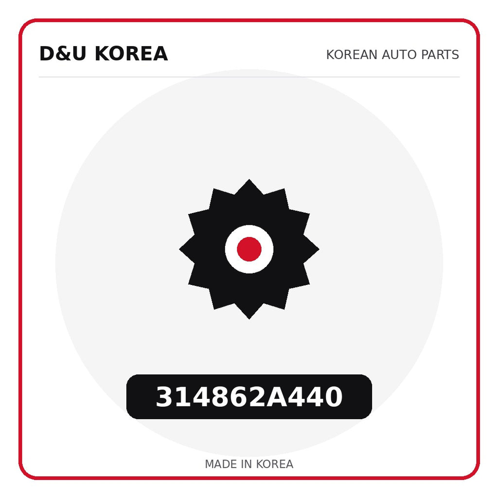 Genuine Mobis 314862A440  for Korean vehicles | D&U Korea
