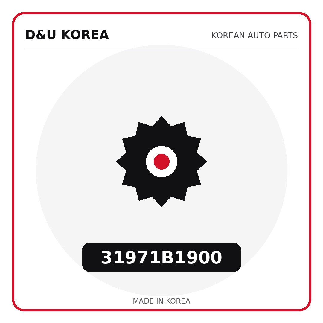 Genuine Mobis 31971B1900  for Korean vehicles | D&U Korea