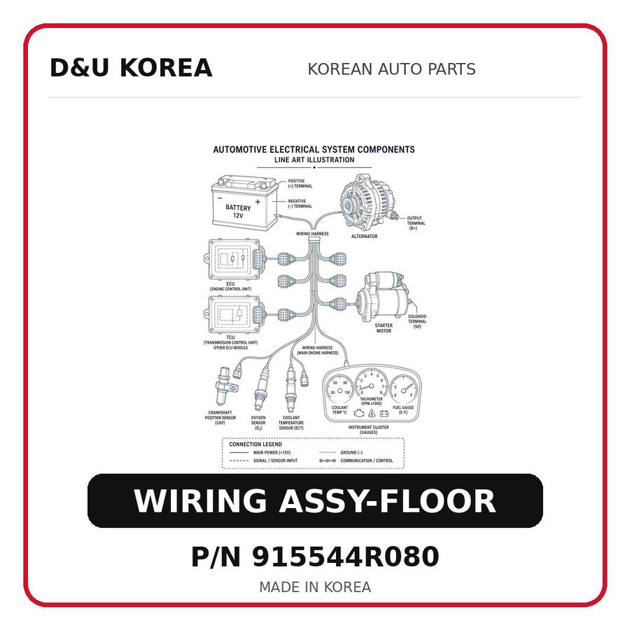 WIRING ASSY-FLOOR