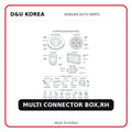 MULTI CONNECTOR BOX,RH