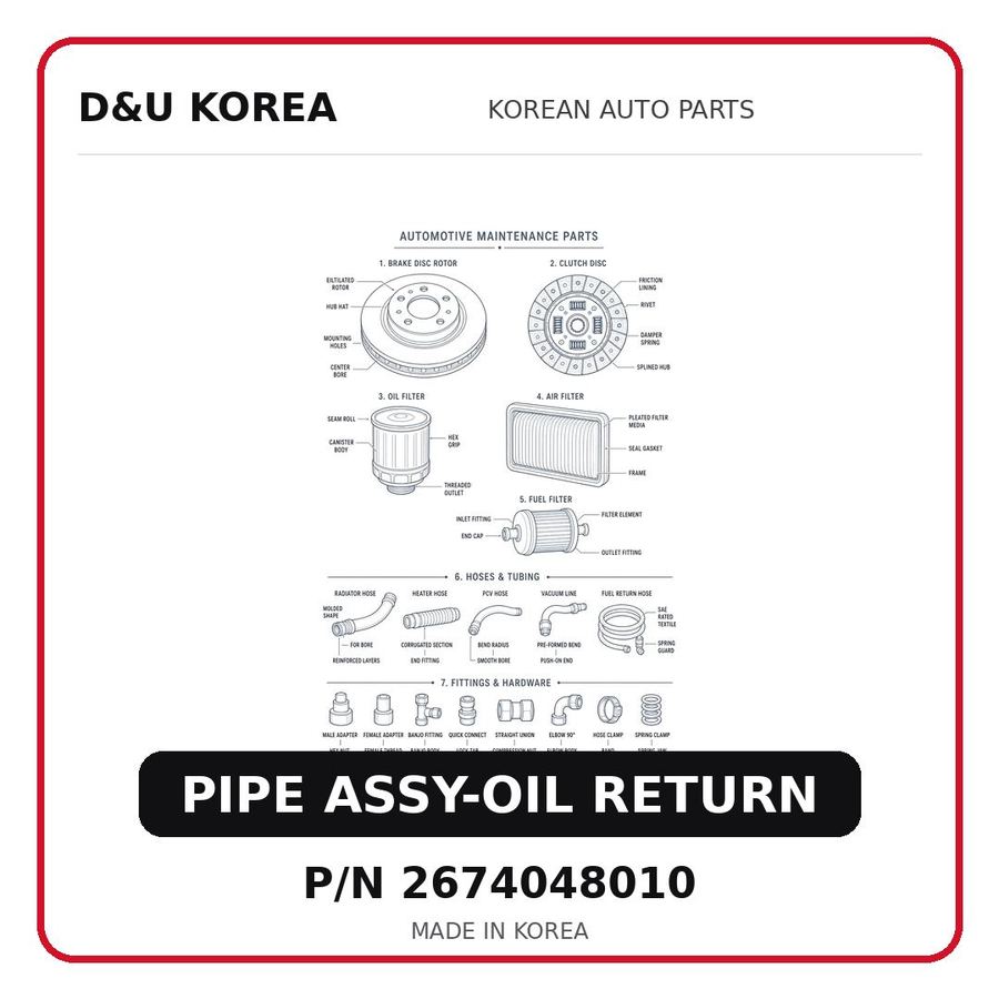 PIPE ASSY-OIL RETURN