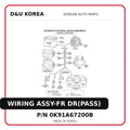 WIRING ASSY-FR DR(PASS)
