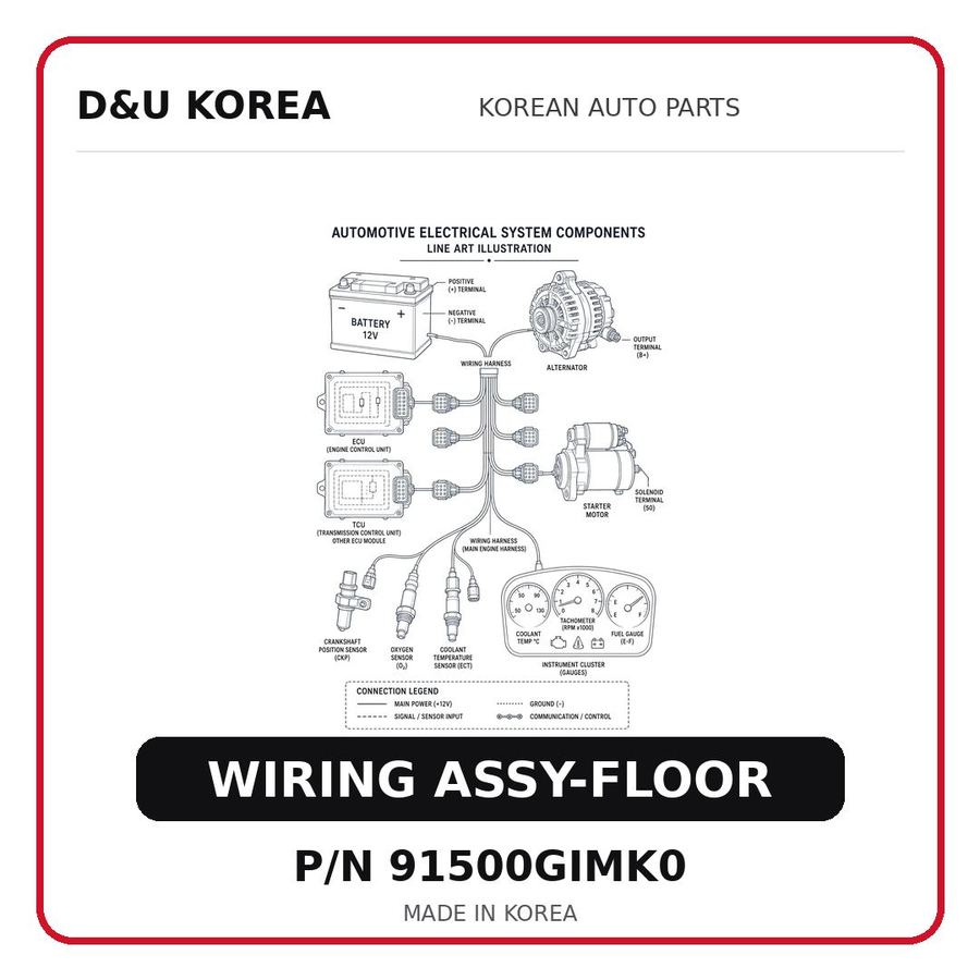 WIRING ASSY-FLOOR