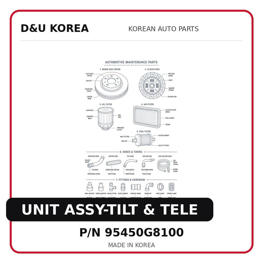 UNIT ASSY-TILT & TELE