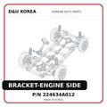BRACKET-ENGINE SIDE