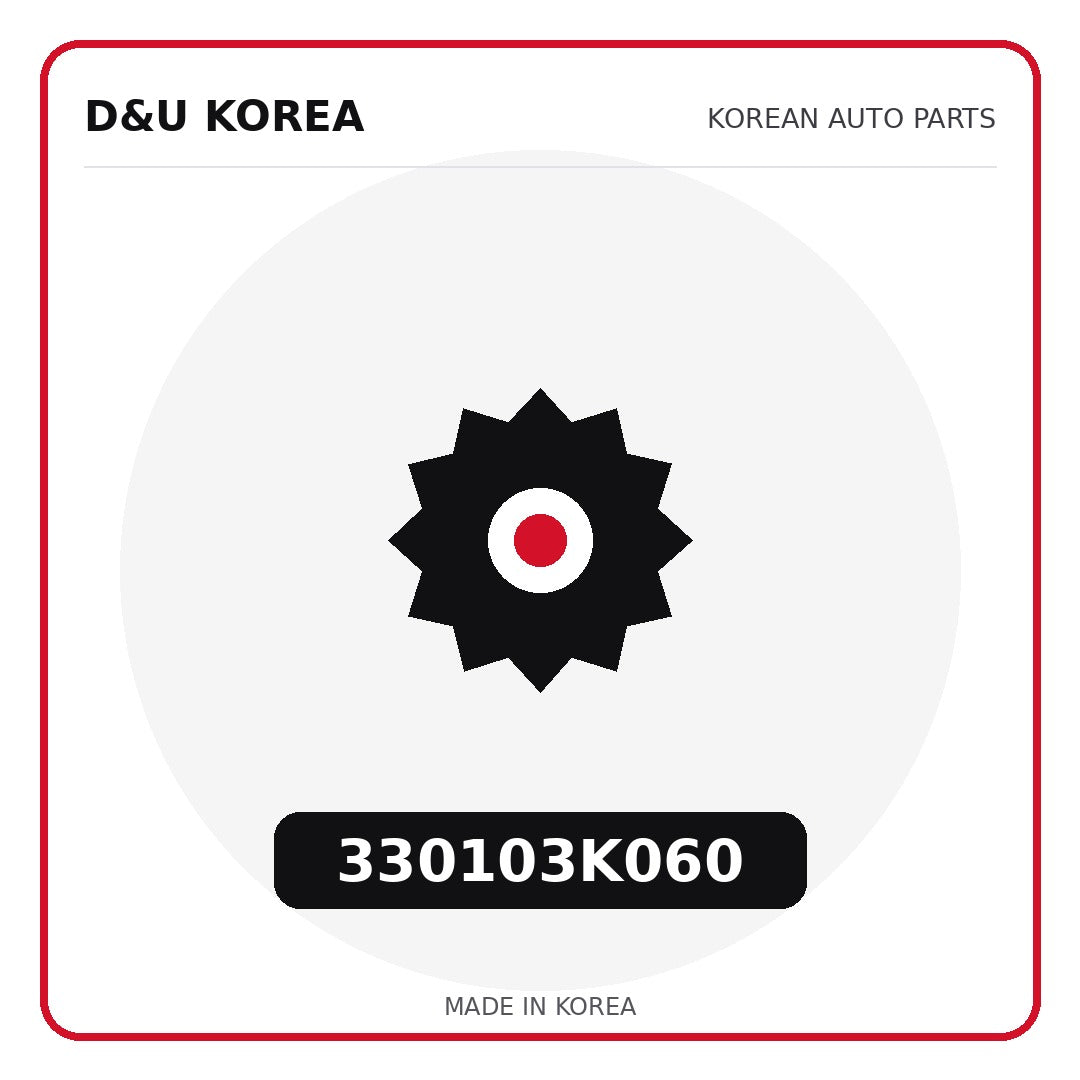 Genuine Mobis 330103K060  for Korean vehicles | D&U Korea