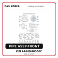 PIPE ASSY-FRONT