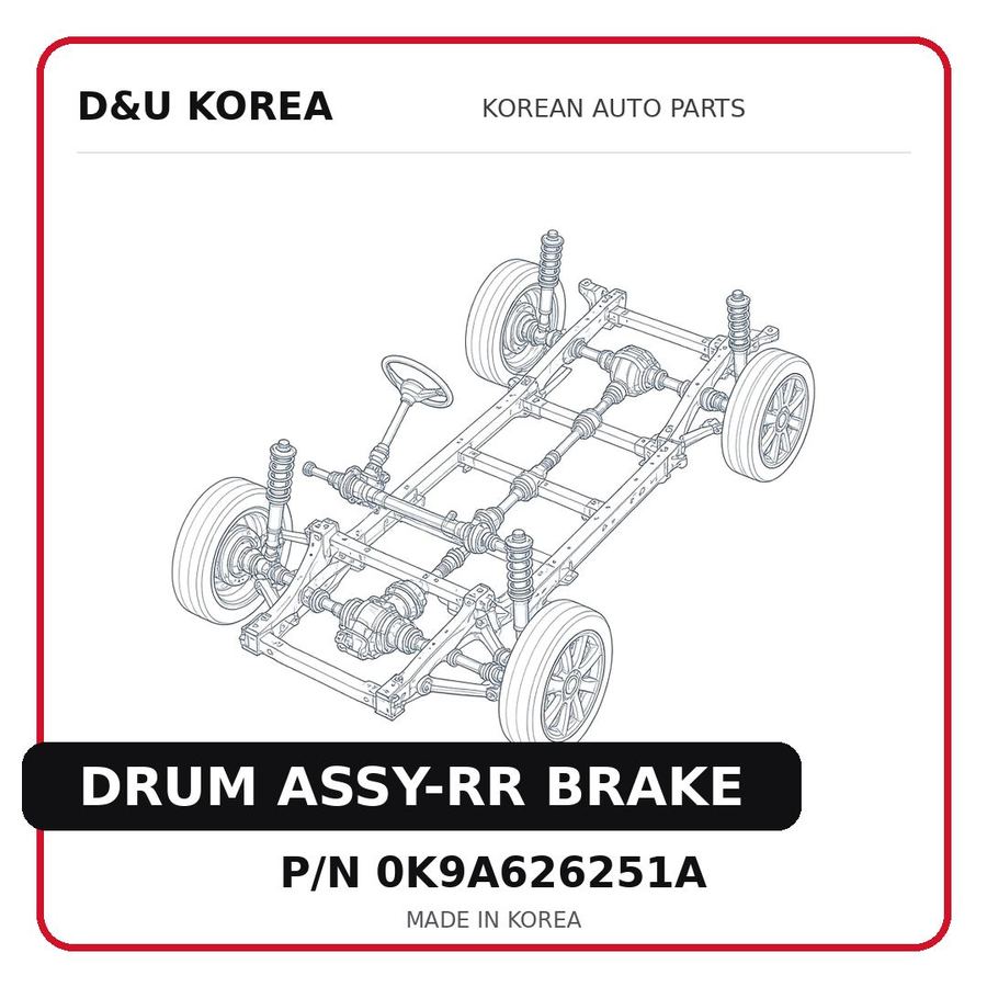DRUM ASSY-RR BRAKE