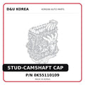 STUD-CAMSHAFT CAP