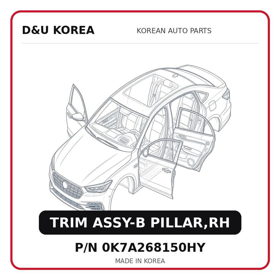 TRIM ASSY-B PILLAR,RH