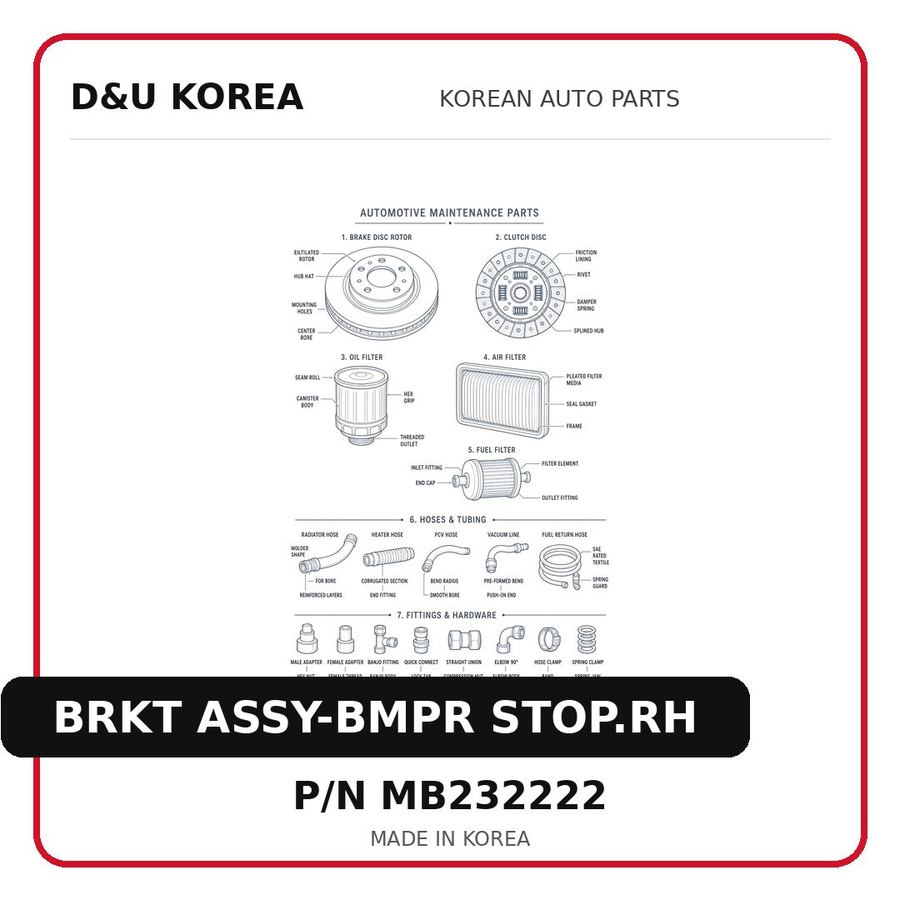 BRKT ASSY-BMPR STOP.RH