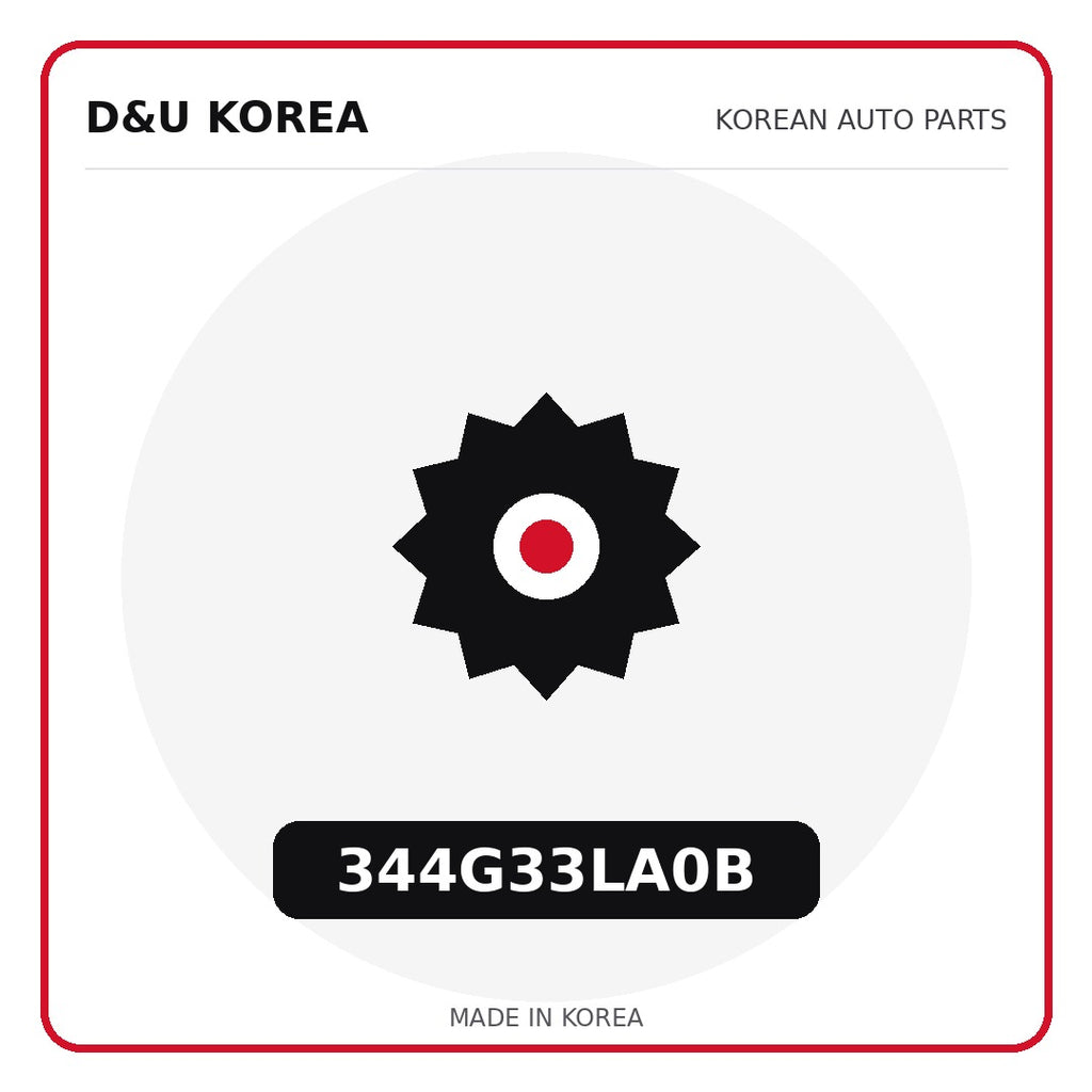 Genuine Mobis 344G33LA0B  for Korean vehicles | D&U Korea