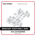 BRACKET ASSY-ROLL ROD