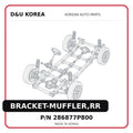 BRACKET-MUFFLER,RR