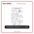 ULTRASONIC SENSOR-S.P.A.S SIDE