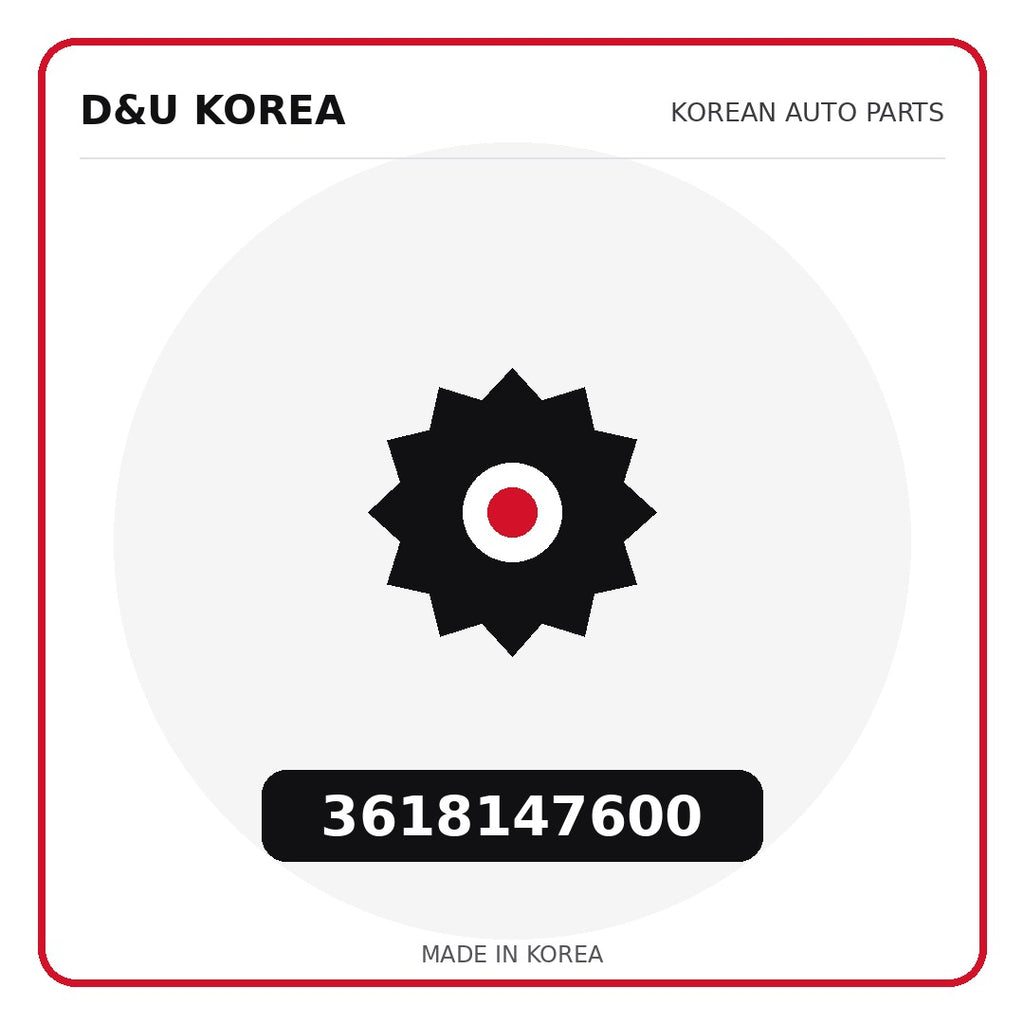 Genuine Mobis 3618147600  for Korean vehicles | D&U Korea